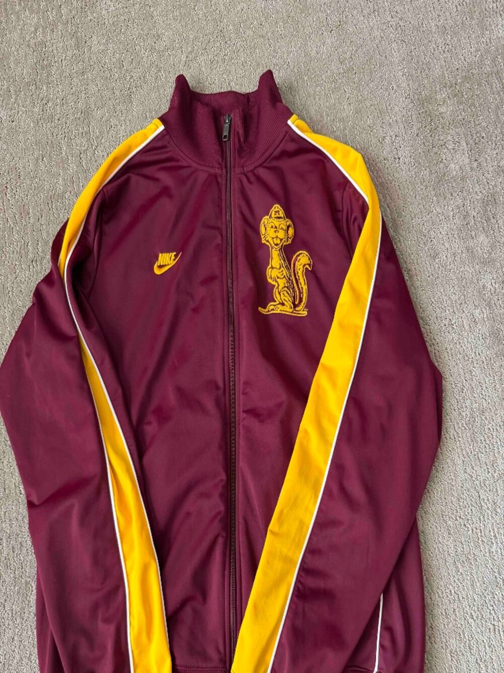 Nike Sportswear Retro Mascot Full-Zip Track Jacket Minnesota Golden Gophers